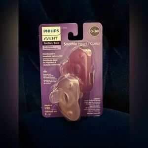 Philips Avent Soothie Heart Pacifier